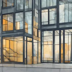 A high-quality, relevant image for an article about: Choosing the Right Glass: Safety, Privacy & Sty