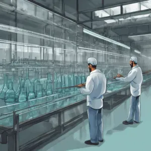 A high-quality, relevant image for an article about: The Evolution of Glass Manufacturing in India