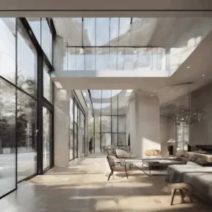 A high-quality, relevant image for an article about: Why Architects Choose Glassy.in for Stunning De