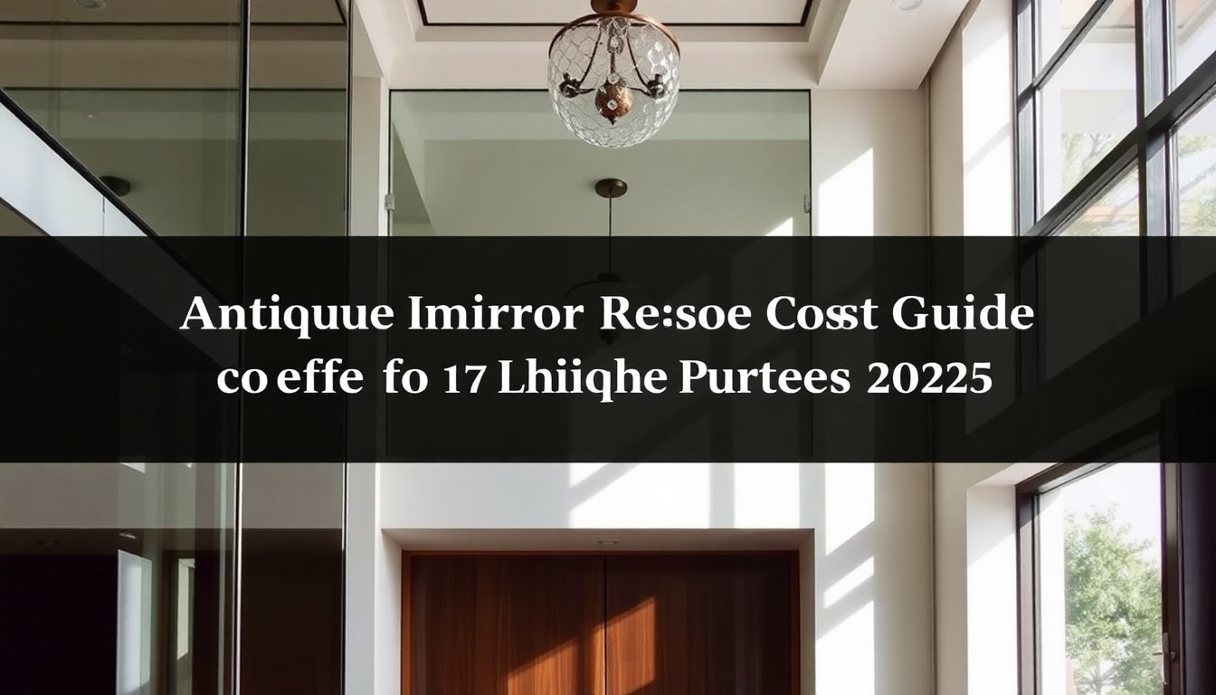 Antique Mirror Restoration Cost Guide for Delhi Heritage Properties in 2026