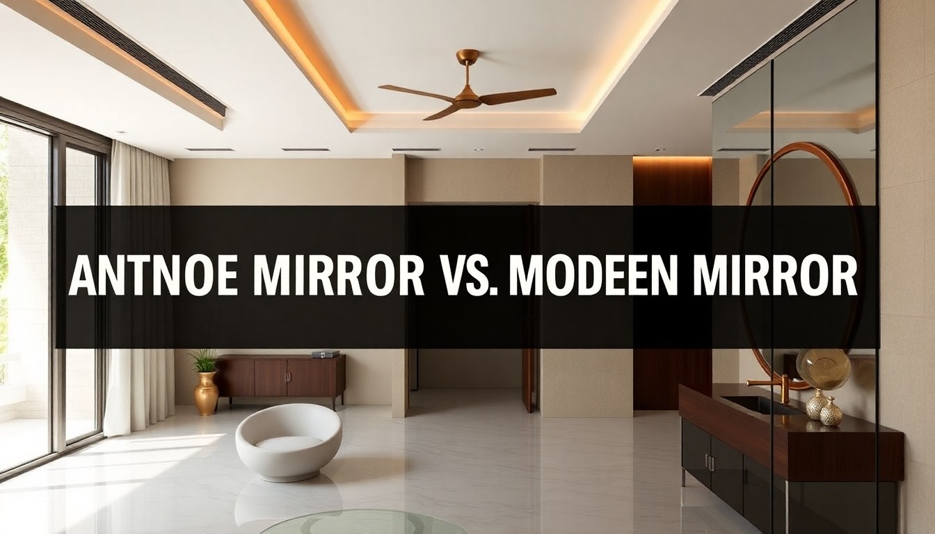 Antique Mirror vs Modern Mirror: Which Adds More Value to Heritage Homes?