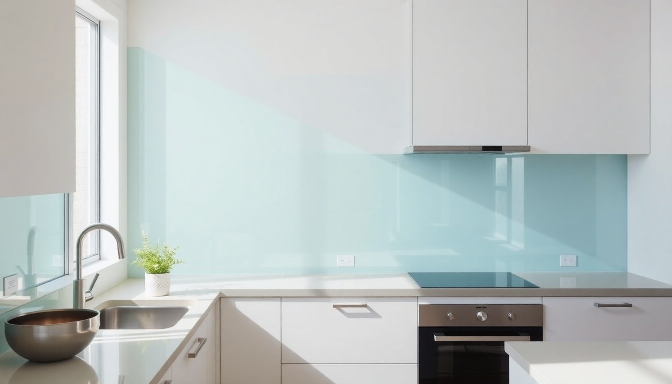 Back-Painted Glass Kitchen Backsplash: Color Selection and Installation Guide for Modern Indian Kitchens