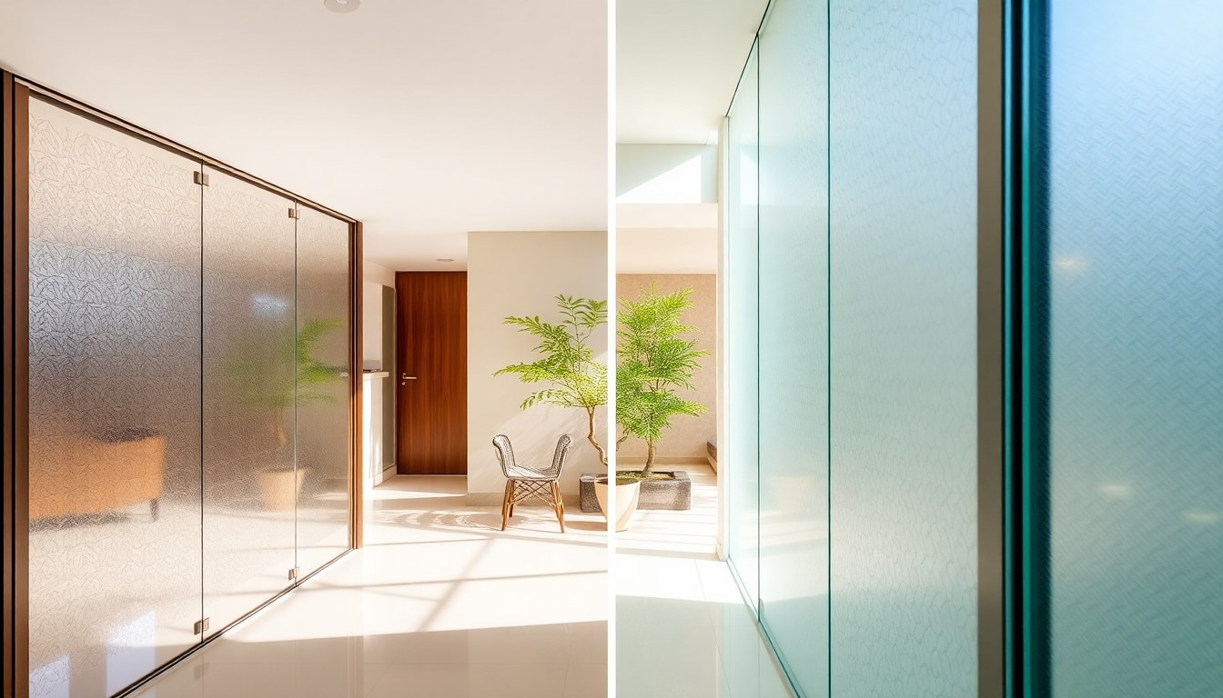 Etched Glass vs Sandblasted Glass: Texture and Privacy Comparison for Visakhapatnam Homes