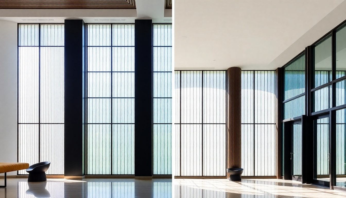 Fluted Glass vs Reeded Glass: Understanding the Difference for Indian Interiors