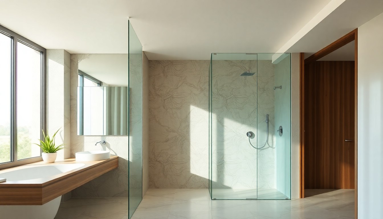 Laminated Glass vs Toughened Glass for Shower Doors: Complete Comparison