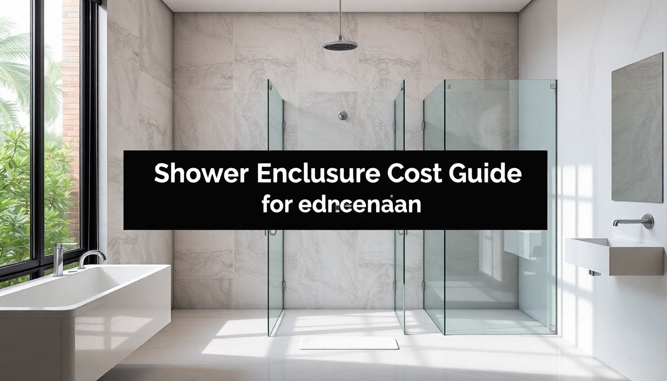 Shower Enclosure Cost Guide for Chennai Homes in 2026