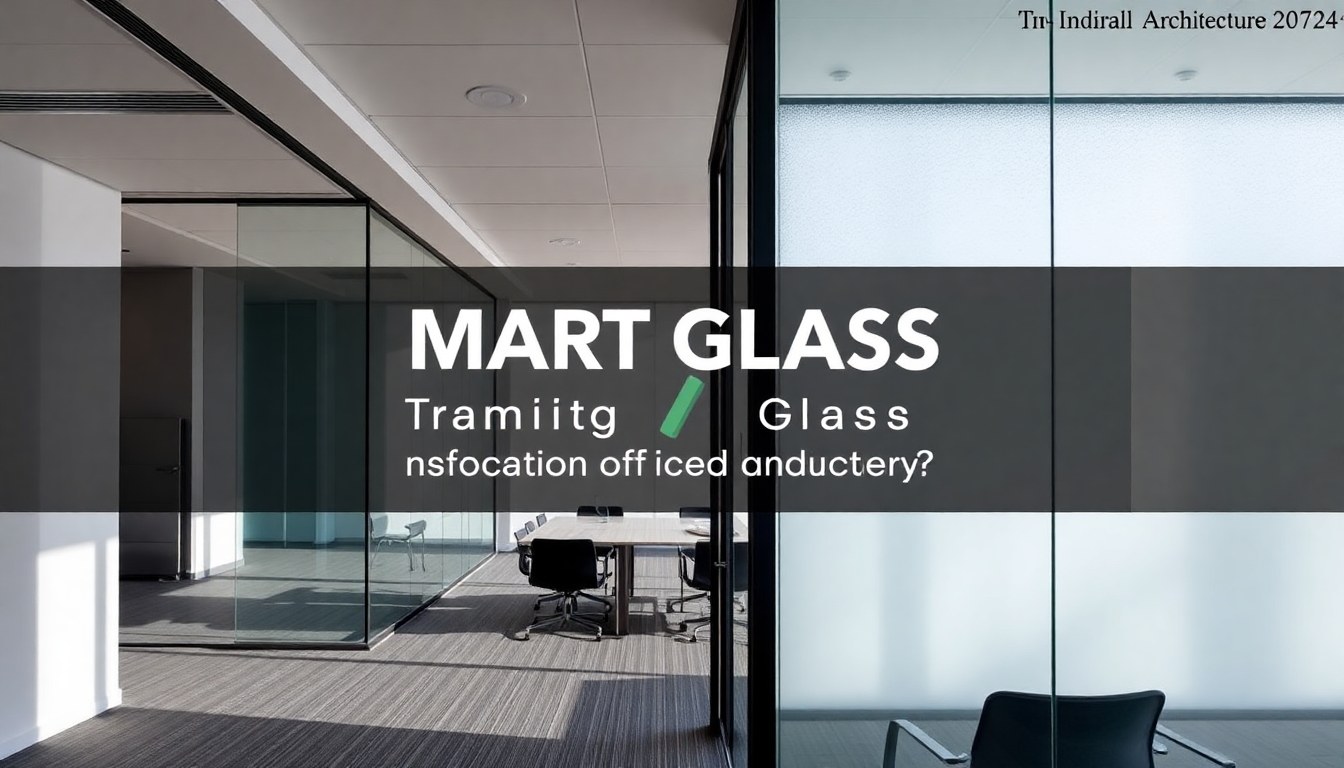 Smart Glass vs Traditional Frosted Glass: Which is Better for Office Partitions?