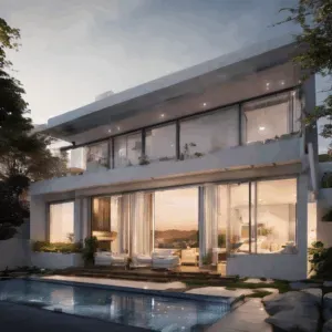 Illustration of Solar Control IGU Glass for Rooftop Homes in Bangalore