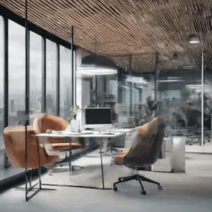 soundproof glass office illustration for Soundproofing Glass Office: Complete Guide for Quiet Work