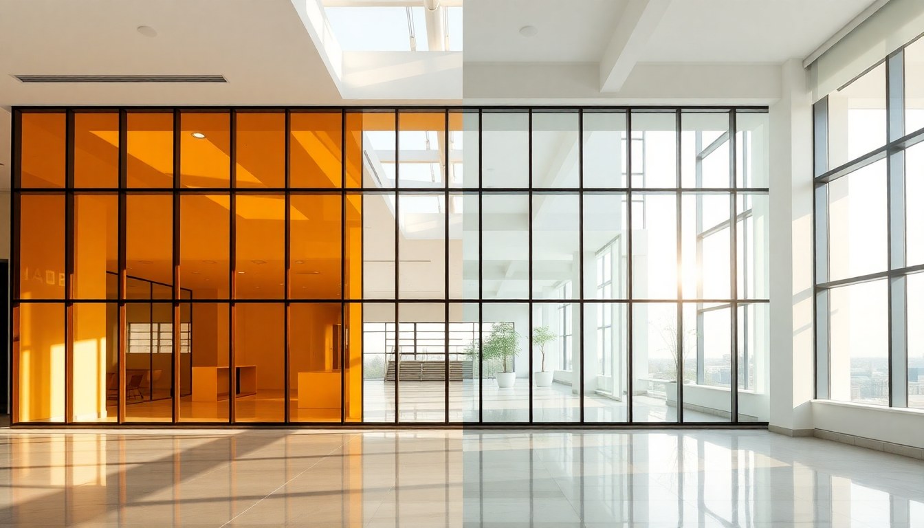 Tinted Glass vs Reflective Glass: Heat Rejection Comparison for Surat Factories