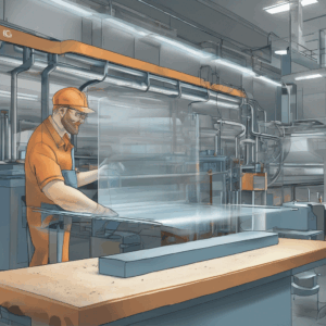 A high-quality, relevant image for an article about: How Bend Glass is Made: Step-by-Step Guide