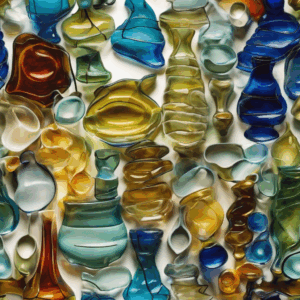 A high-quality, relevant image for an article about: How Decorative Glass is Made: Step-by-Step Guid