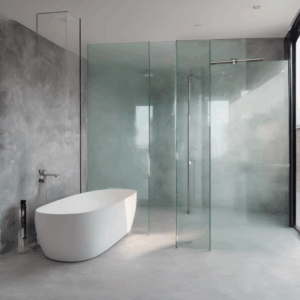 A high-quality, relevant image for an article about: Frosted vs Clear Glass: Best Choice for Interio