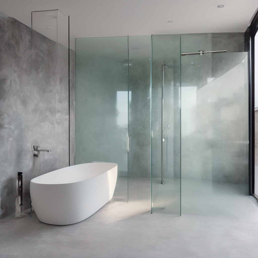 Frosted Glass Ideas for Bathrooms and Offices