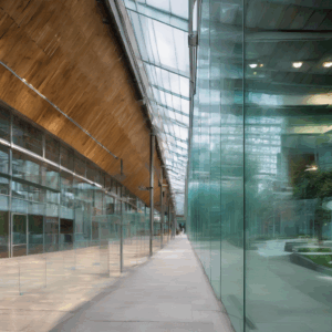 A high-quality, relevant image for an article about: Acoustic Laminated Glass Benefits for Urban Noi