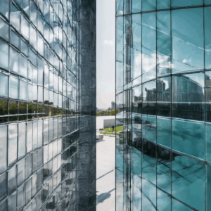 A high-quality, relevant image for an article about: Glass Curtain Walls: Top Choice for Modern Corp