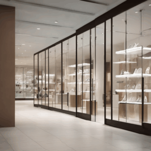 A high-quality, relevant image for an article about: Retail Store Glass Design Tips to Boost Foot Tr