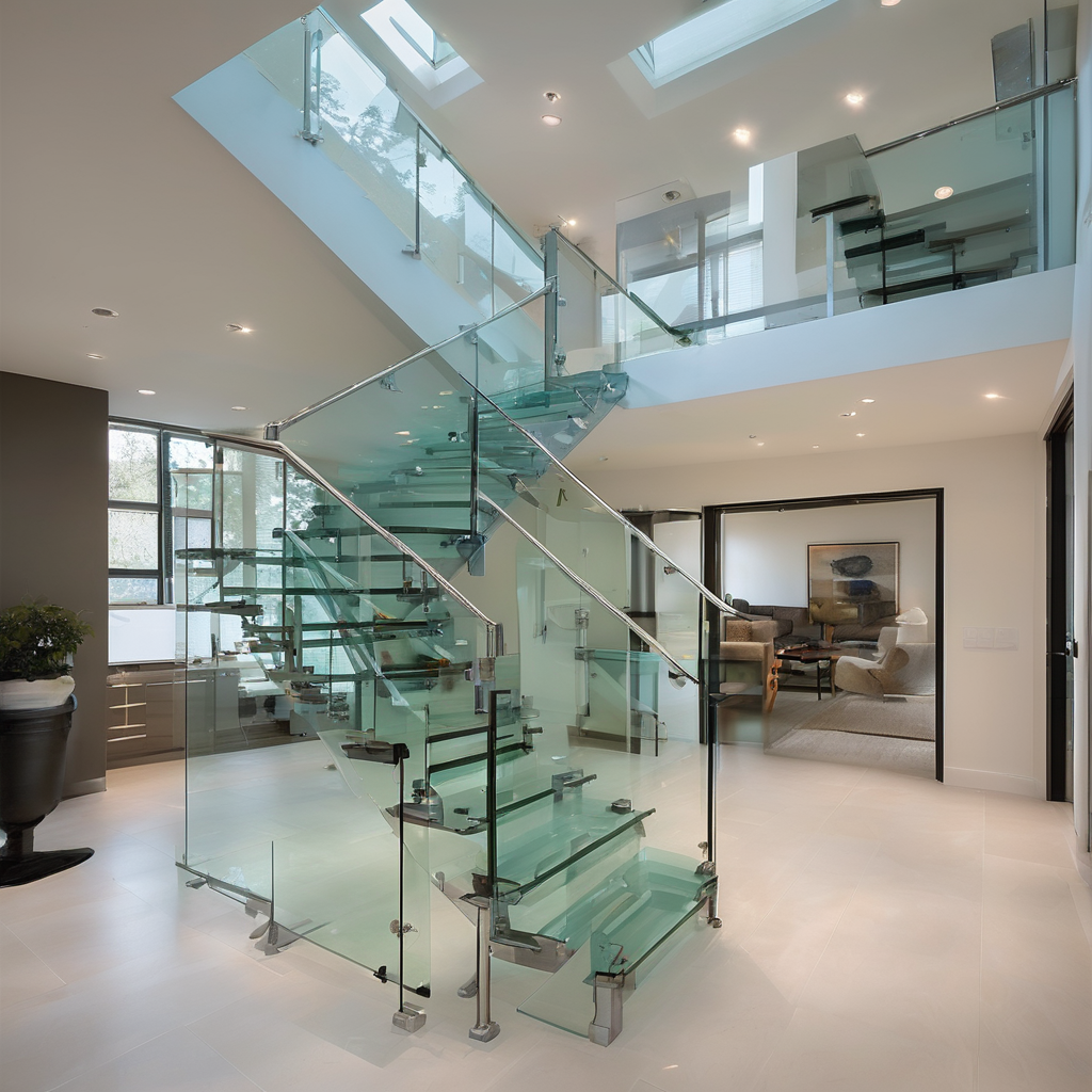 Glass Staircases: Design, Safety & Load Guide