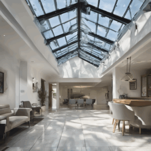 A high-quality, relevant image for an article about: Glass Roof Safety: Key Structural Facts Explain