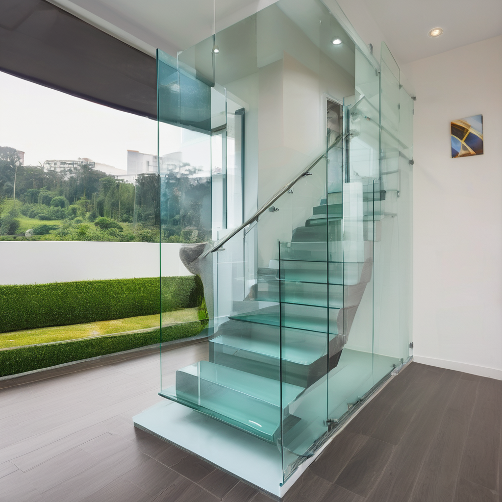 Image showing sleek 3mm tempered glass windows fitted in a modern home, highlighting durability and elegance in Bangalore.