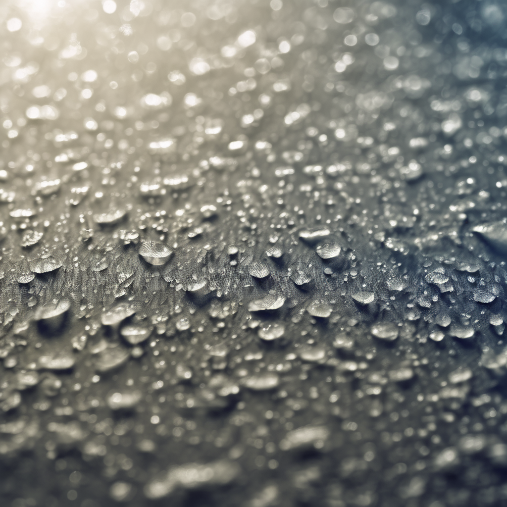 Illustration of insulated glass unit (IGU) blocking heavy rain and humidity, ideal for Bangalore's monsoon season.