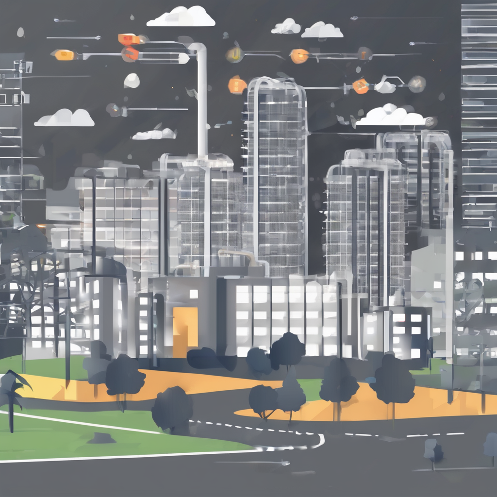 Illustration of a futuristic Bangalore skyline highlighting energy-efficient buildings with Insulated Glass Units (IGUs).