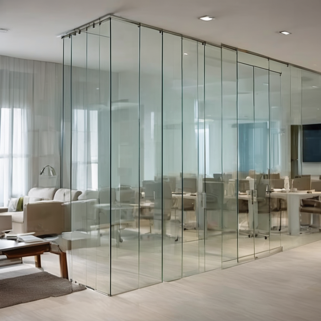 Frameless Glass Partition Price per Sq Ft in Bangalore