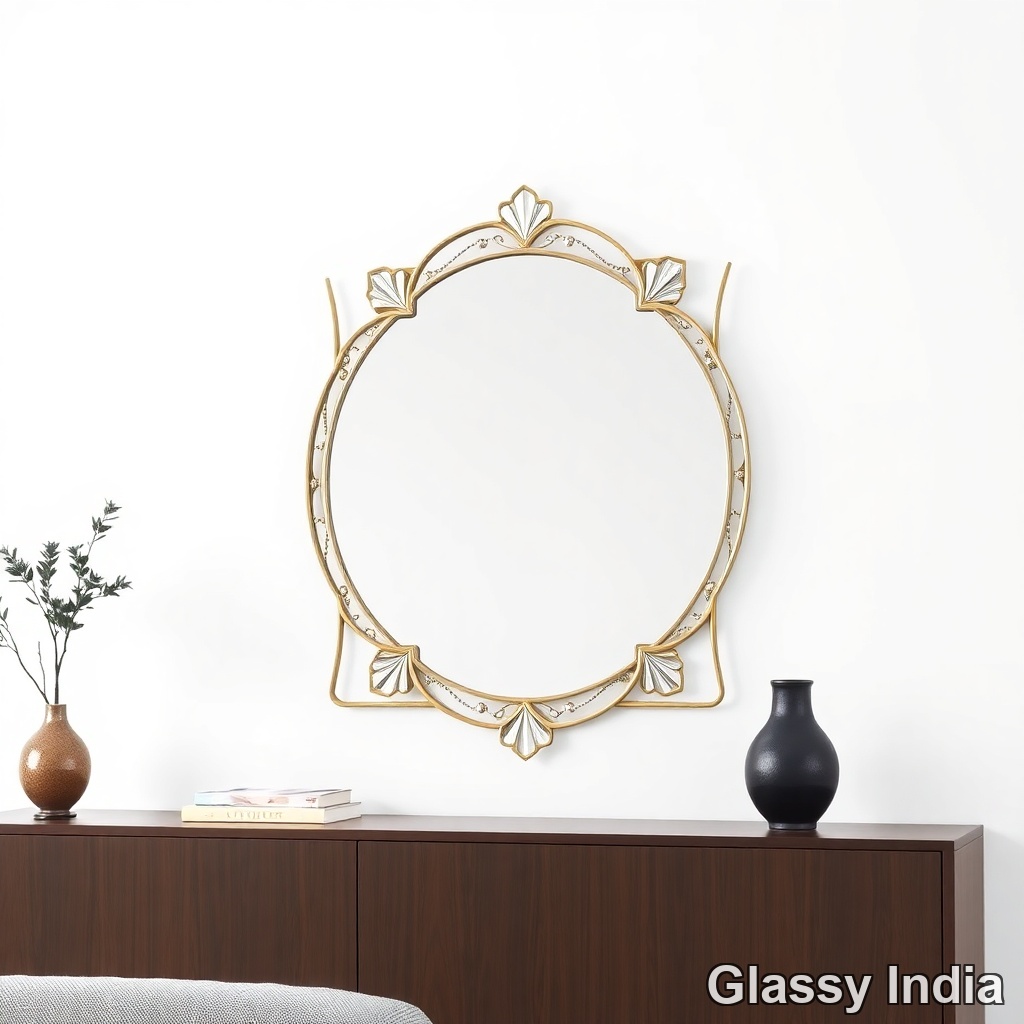 mm LED Decorative Wall Mirror Glass