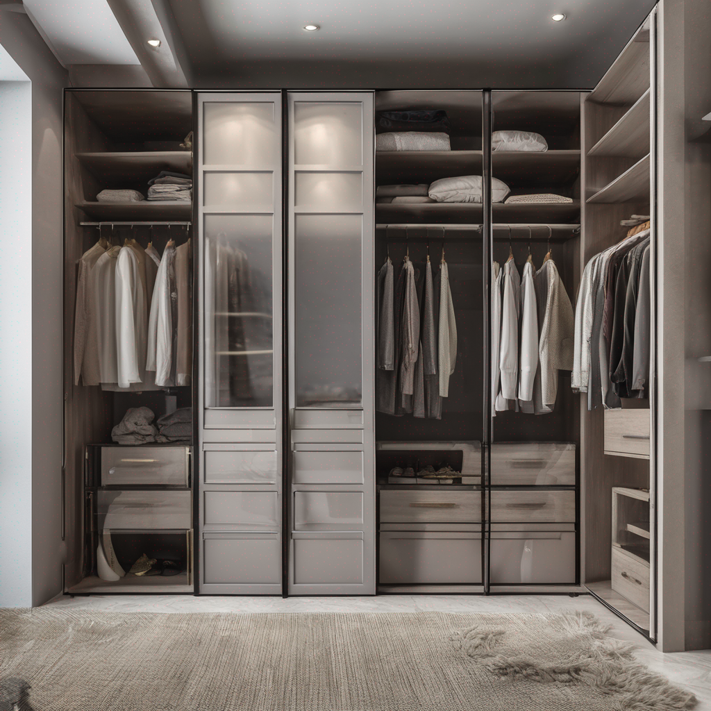 Comparison chart of modular glass wardrobe prices in Bangalore versus custom-built options.