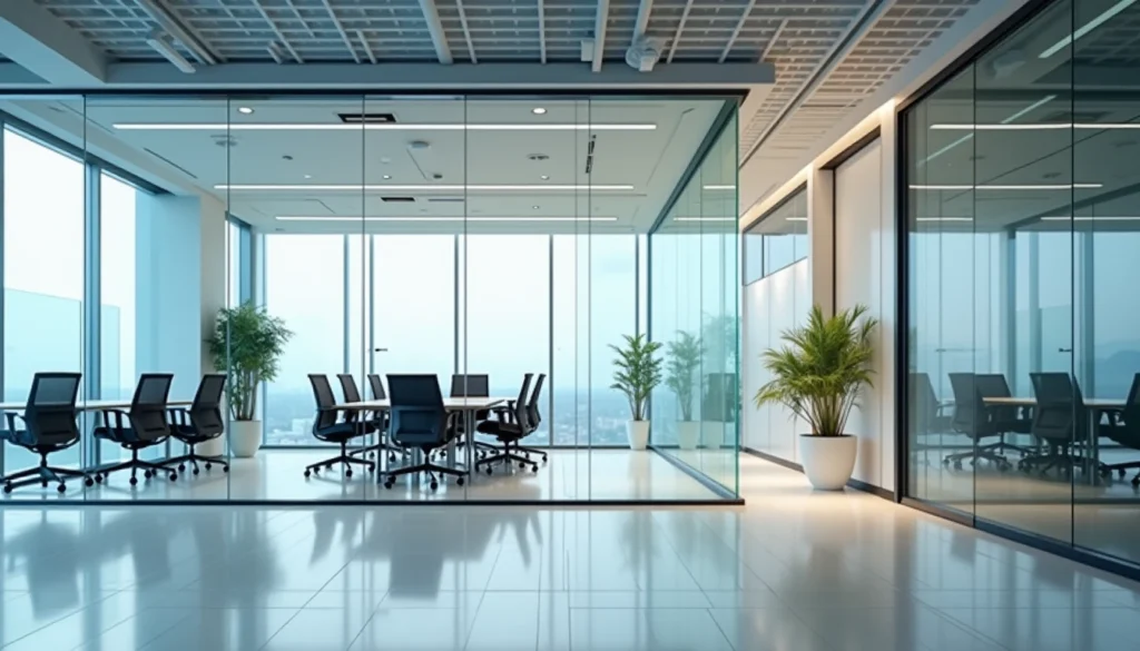 Maximizing Office Space with Glass Partitions: Trends, Options, and Profitability in Coimbatore Showrooms (2026)